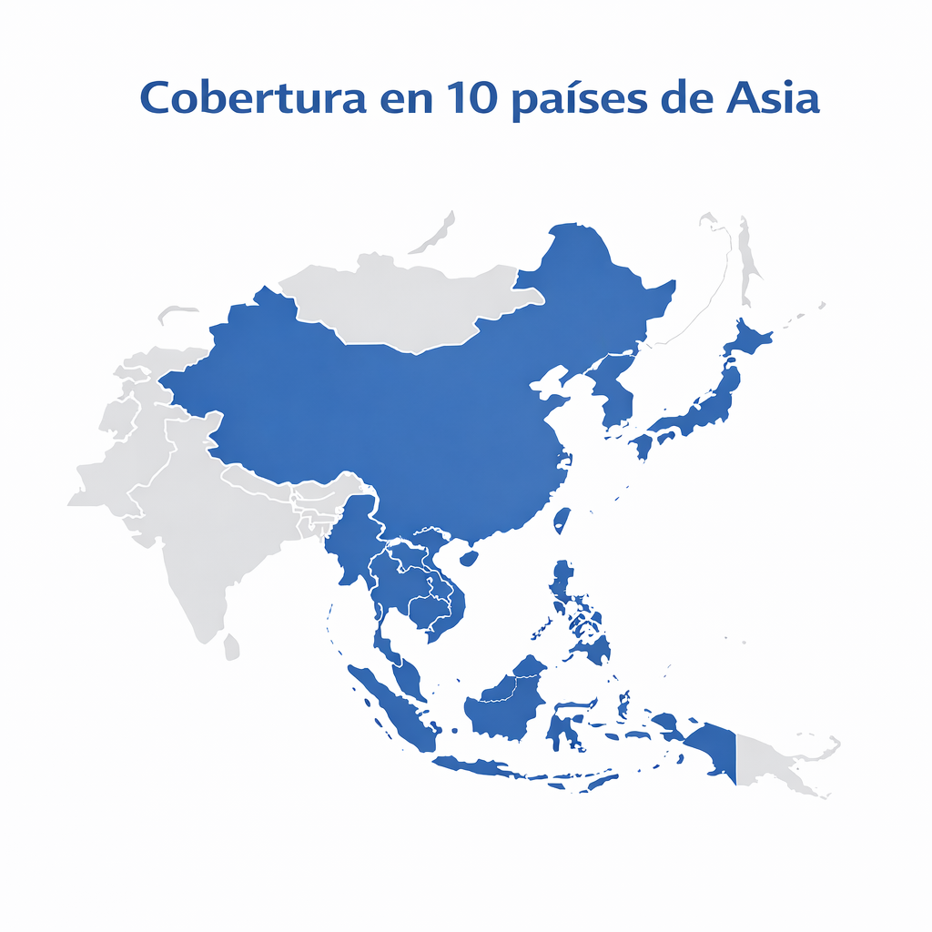 Plan Asia 10 Países